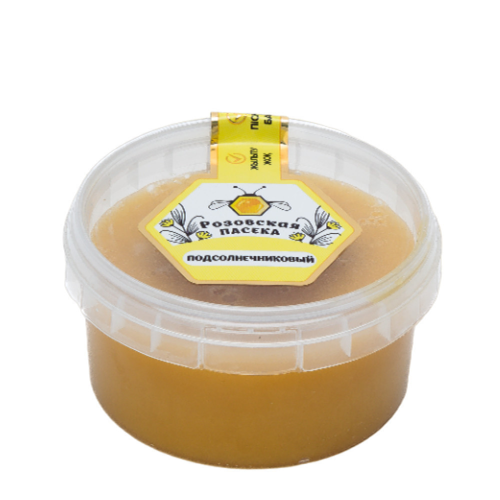 Мед натуральный «Подсолнечниковый» | Розовская пасека