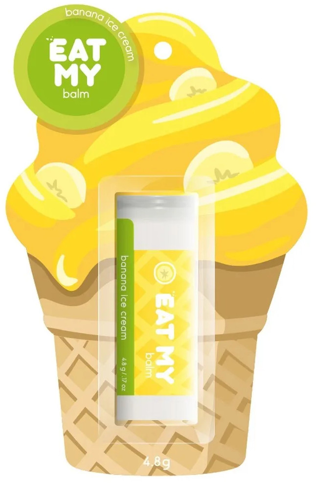 Бальзам для губ «Банановый пломбир» | Ice-cream | Eat my