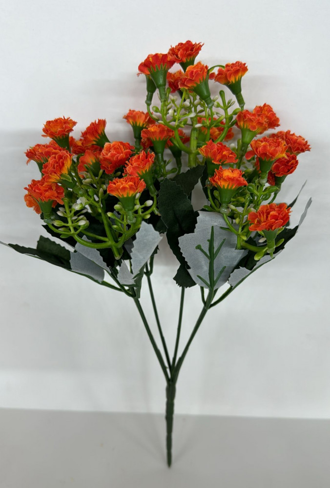 Цветы искусственные «Букет из гвоздичек» | ИнтерPresent