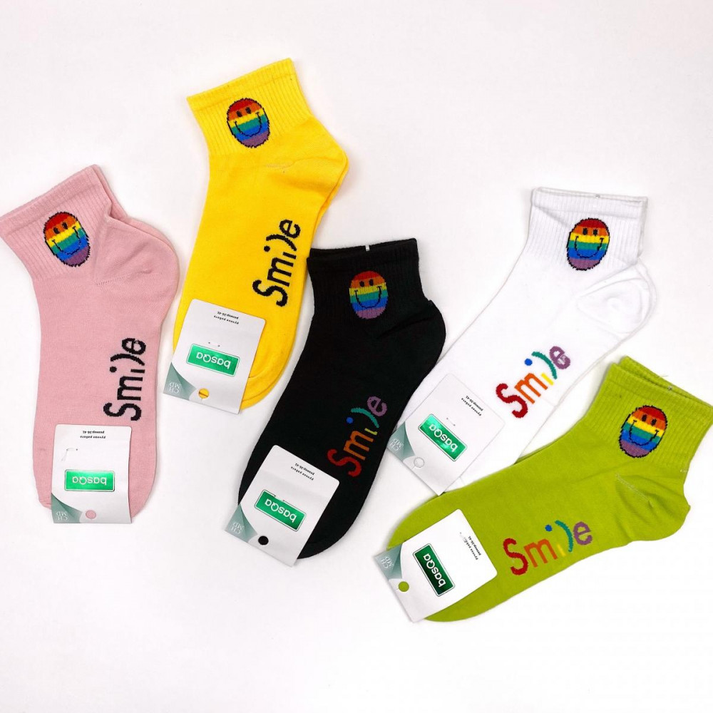 Комплект носков коротких «Smile» | BasQa