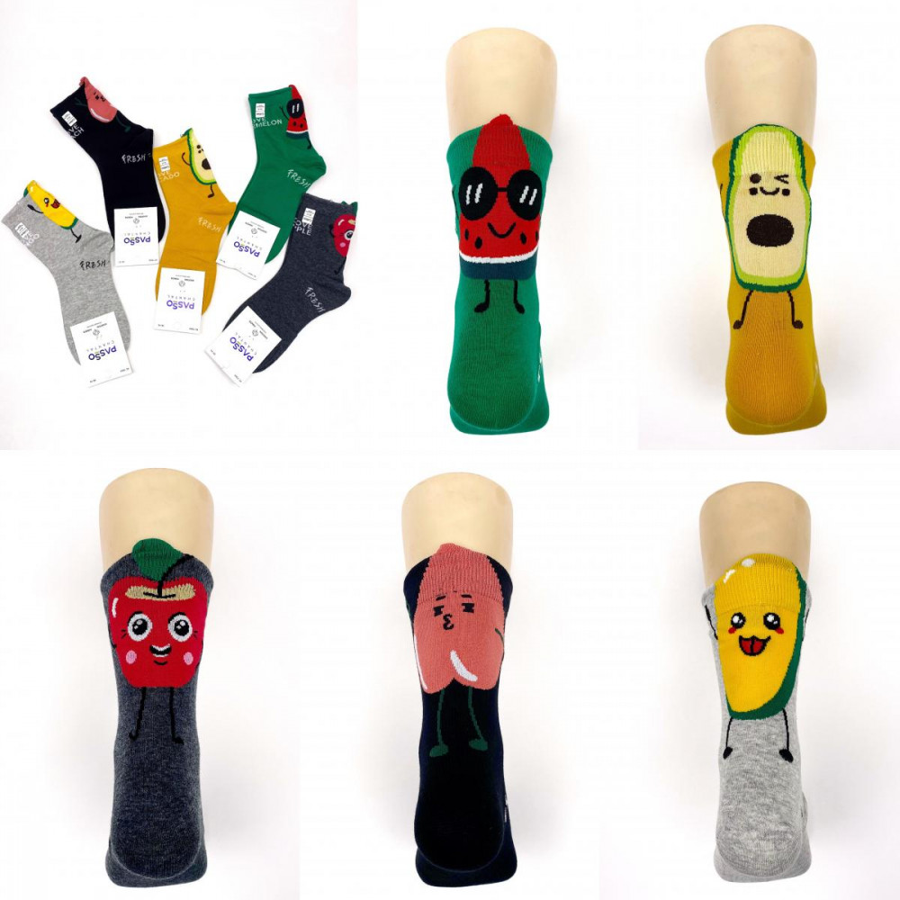 Комплект носков женских «Арбуз» | Passo Chantal