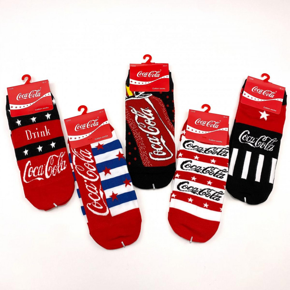 Комплект носков унисекс «Coca Cola» | Madame Chantal