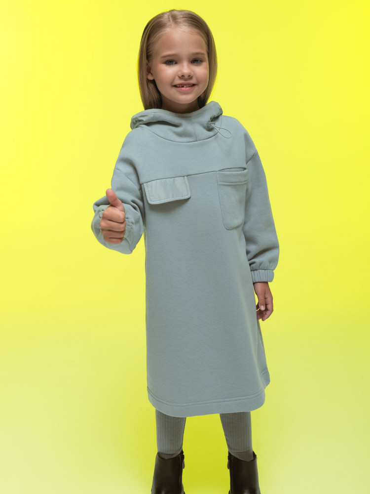 Платье-худи для девочек | Pelican