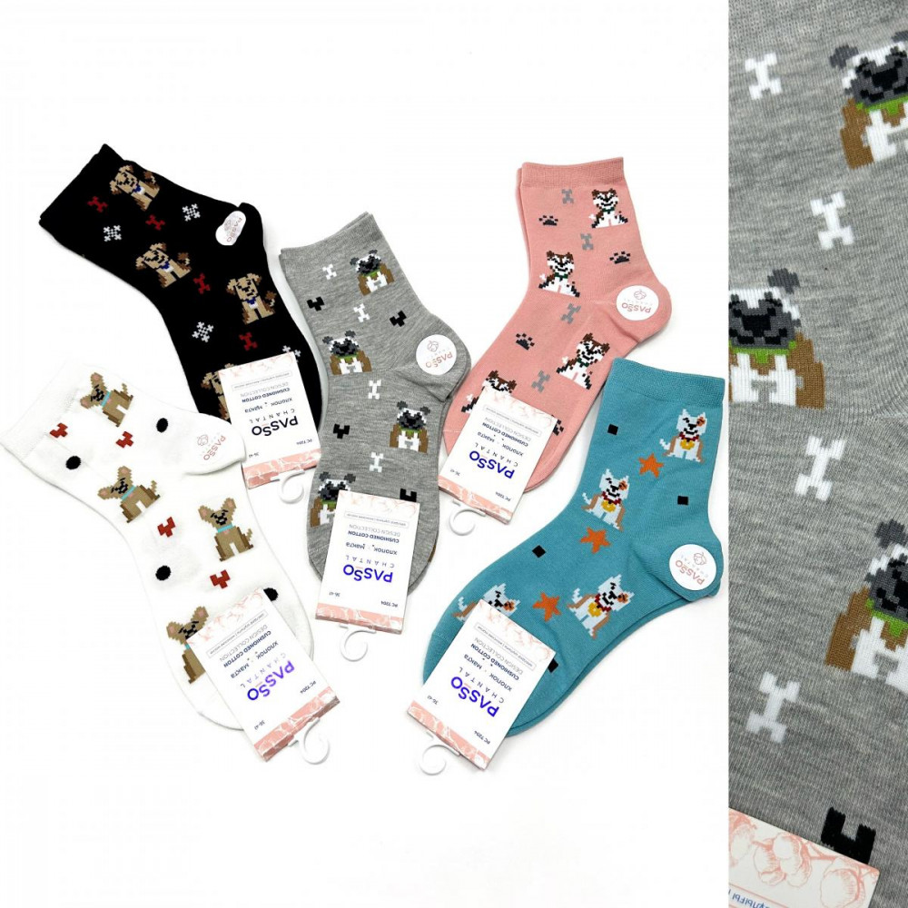 Комплект носков женских «Chantal Dog» | Passo Chantal