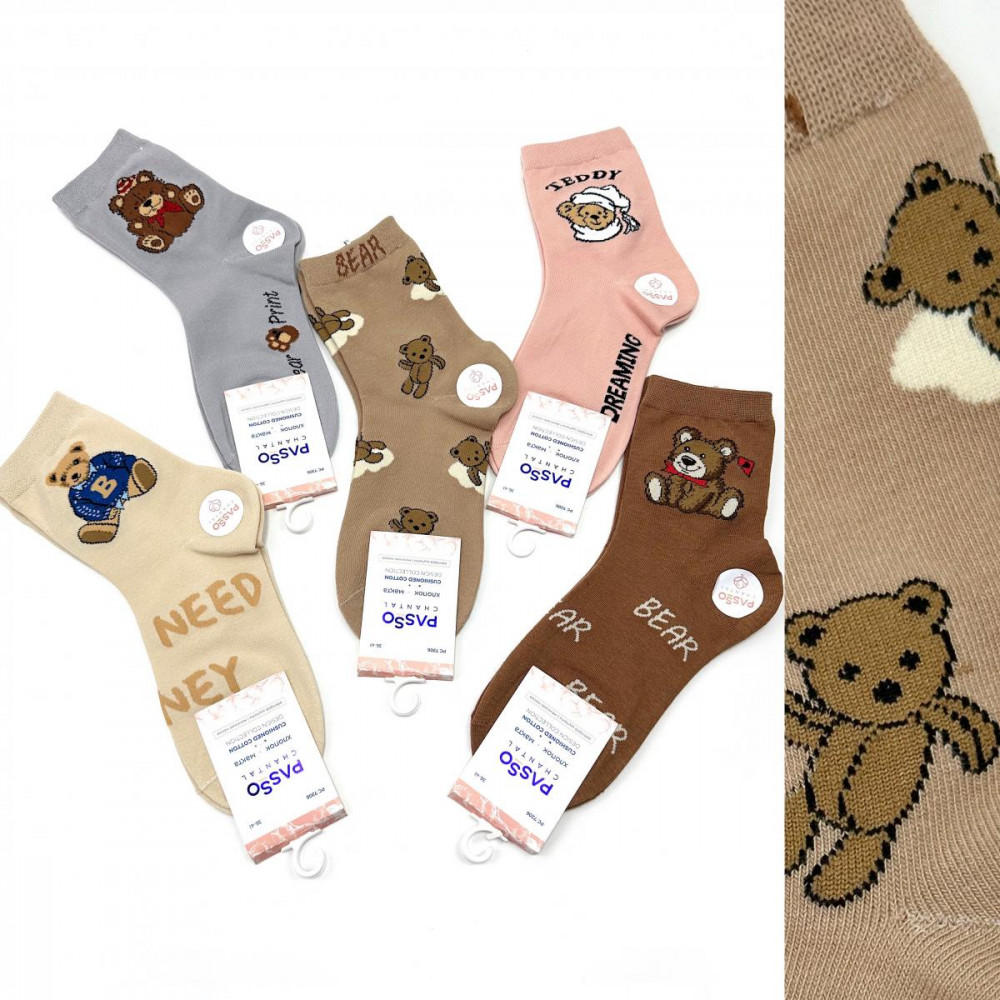 Комплект носков женских «Teddy» | Passo Chantal