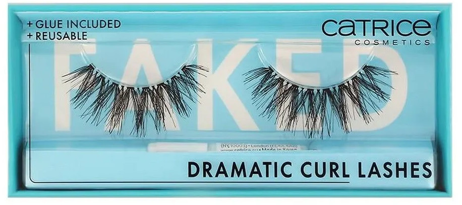 Ресницы накладные «Dramatic Curl Lashes» | Faked | Catrice