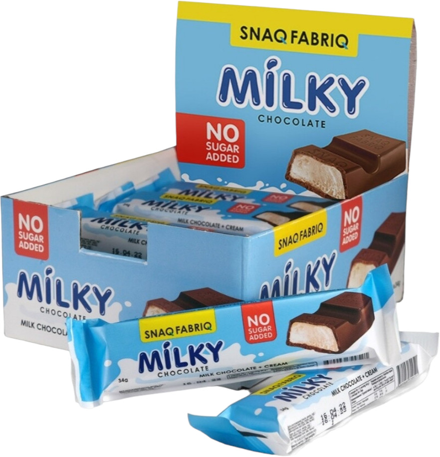 Набор шоколада со сливочной начинкой | Milky | Bombbar