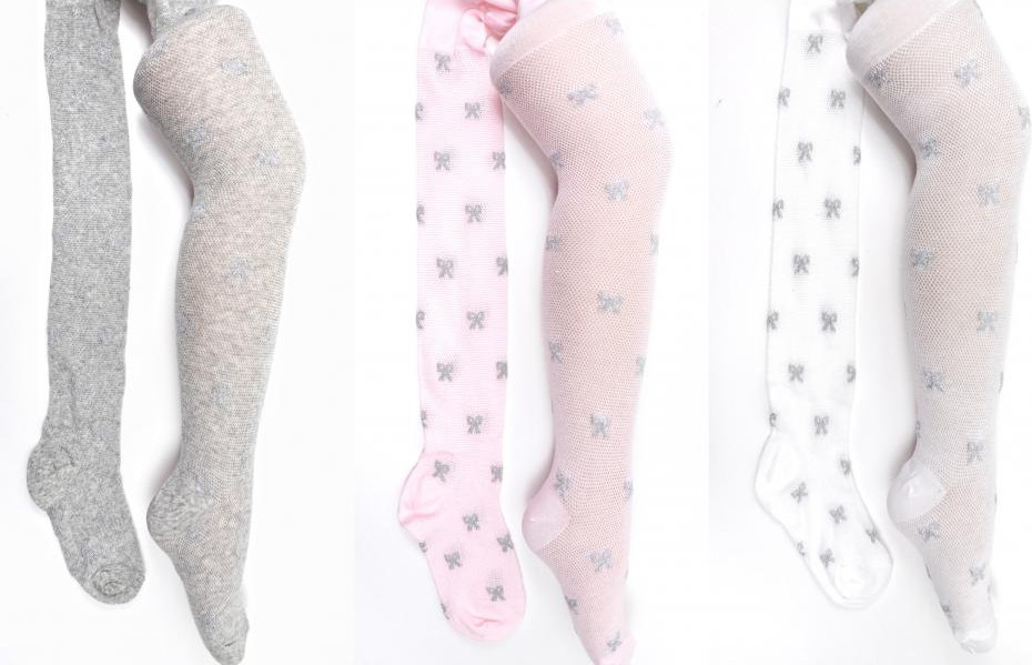 Комплект колготок для девочек «Бантики» | Kids | Passo Chantal