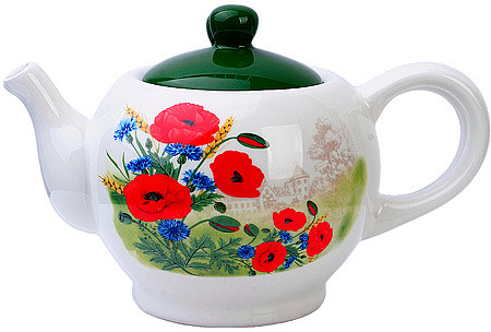 Чайник заварочный «Цветущие маки» | Цветущие маки | Loraine