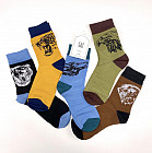 Комплект носков мужских «Хищники»