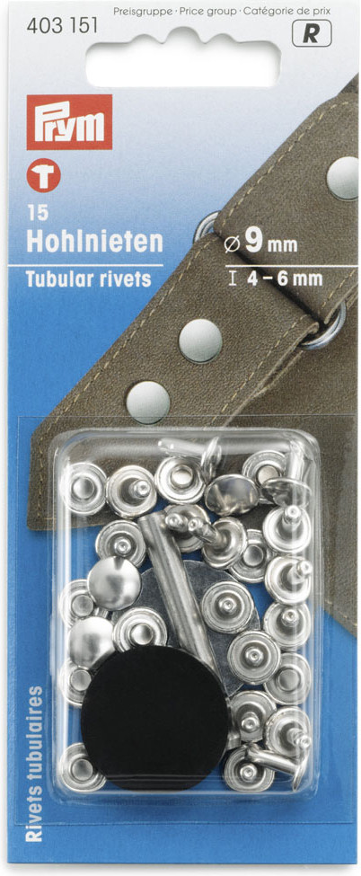 Хольнитены двухсторонние с установочным инструментом | Prym