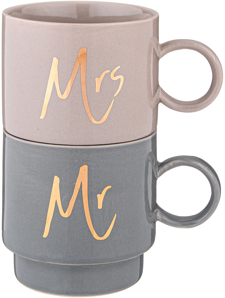Набор кружек «Mrs&Mr» | Mrs&Mr | Lefard