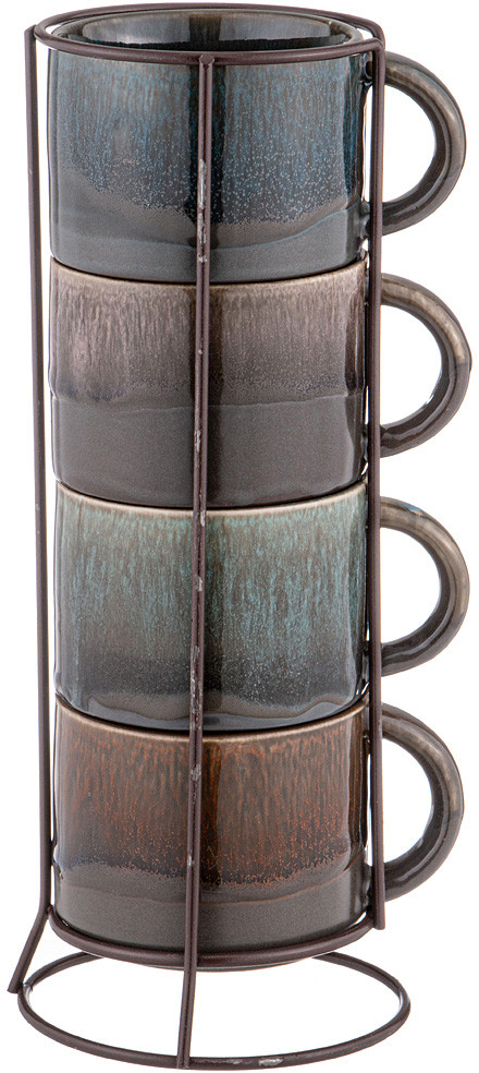 Набор чашек на подставке | Lefard