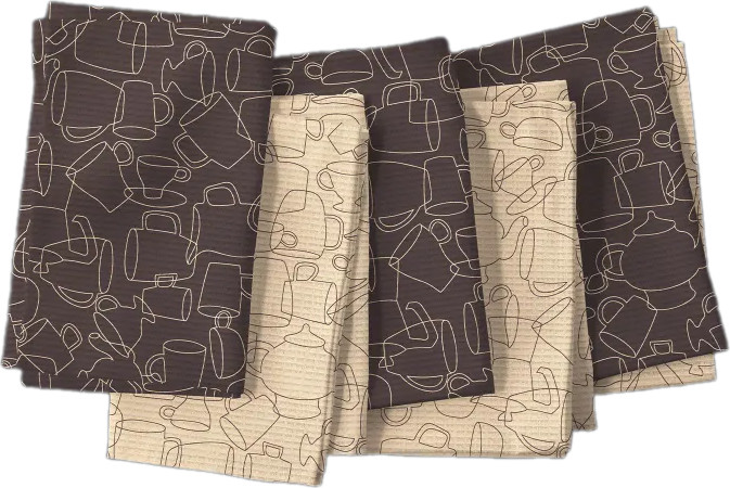 Набор полотенец вафельных | Moloko | Унисон