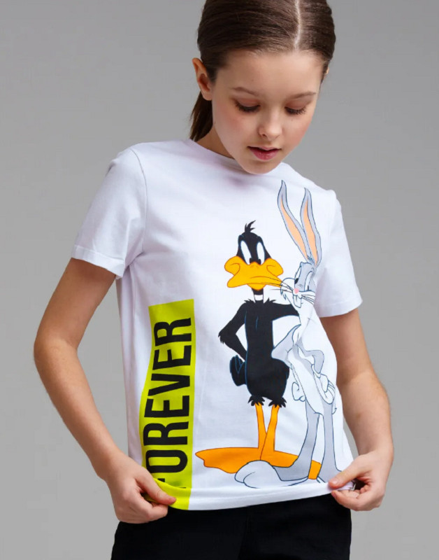 Футболка для девочек | Neon Glam | PlayToday