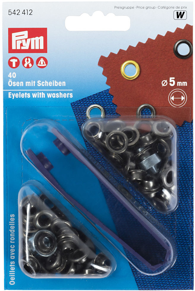 Набор люверсов с инструментом для установки | Prym