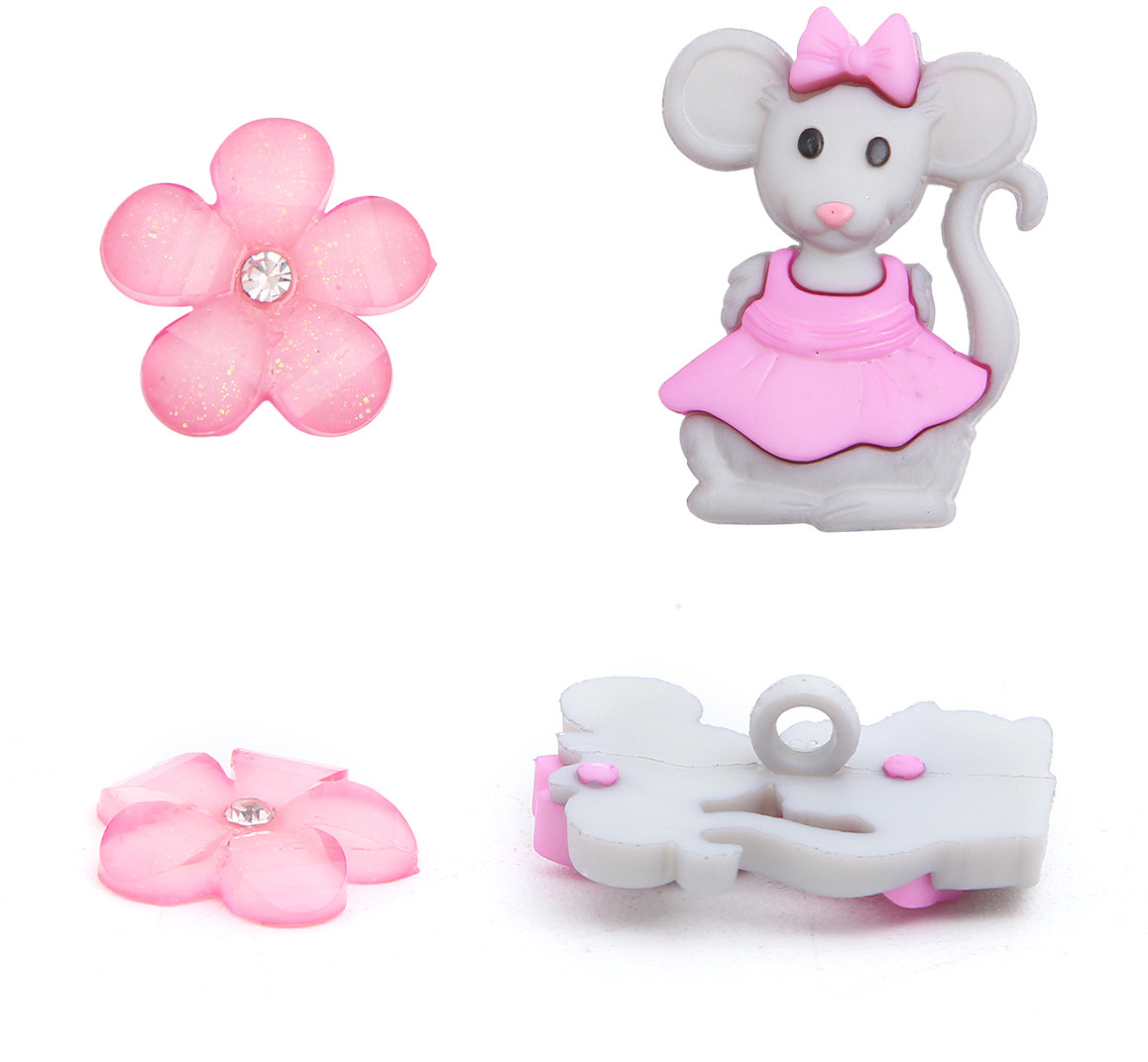 Набор пуговиц-фигурок «Мышата» | Dress it up