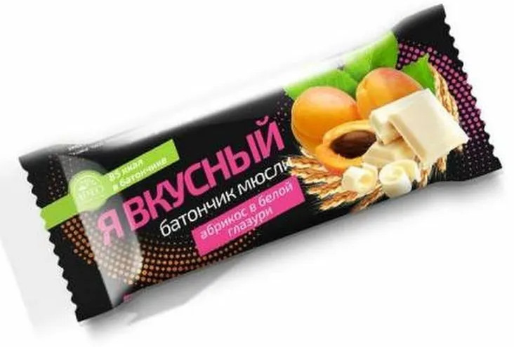 Батончик-мюсли со вкусом абрикоса | Aveo