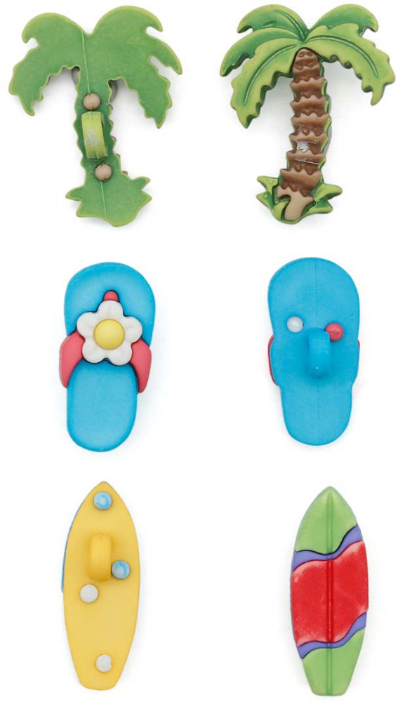 Набор пуговиц-фигурок «Рай» | Buttons Galore&More