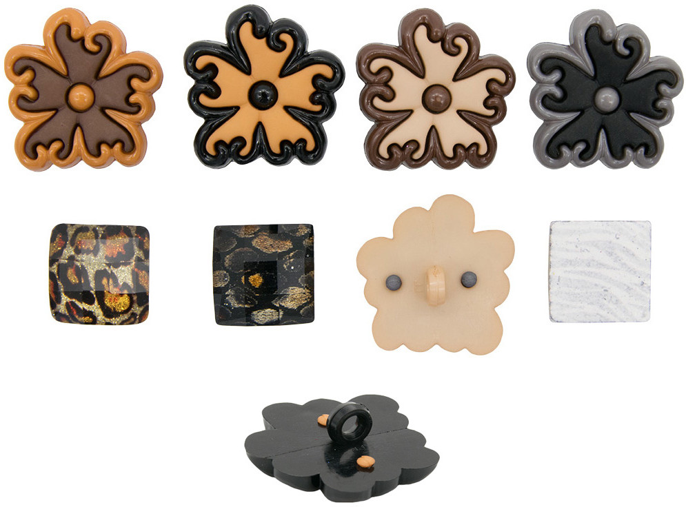 Набор пуговиц-фигурок «Сафари» | Dress it up