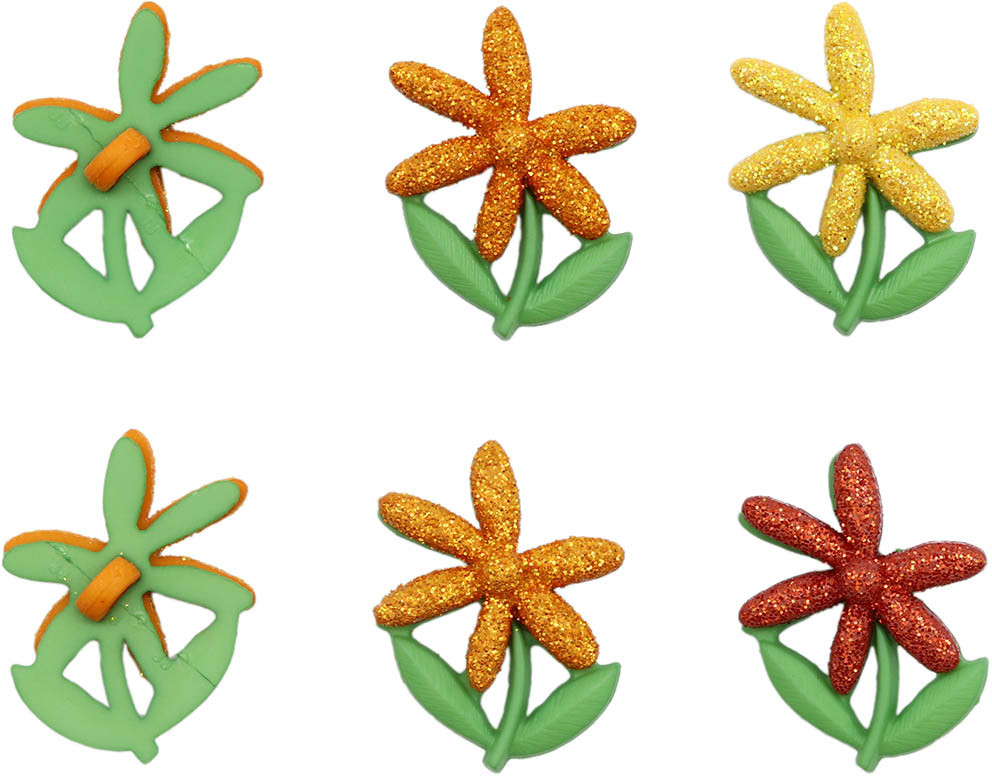 Набор пуговиц-фигурок «Солнечные лучи» | Dress it up