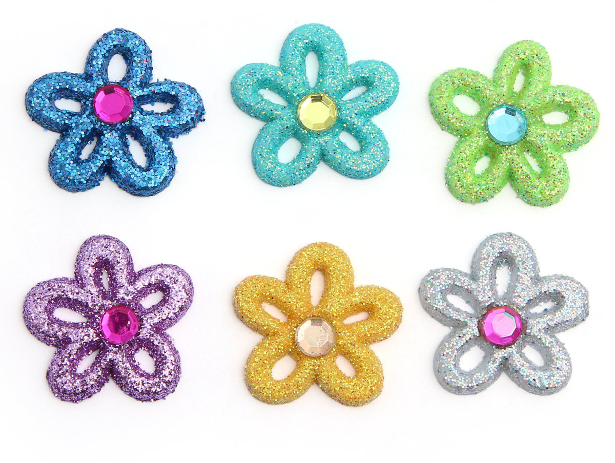 Набор фигурок декоративных «Ослепительные цветы» | Dress it up