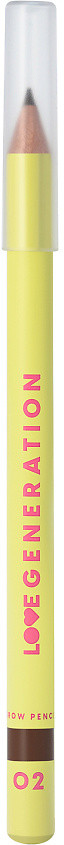 Карандаш для бровей, оттенок 02 Happy brow days | Love Generation