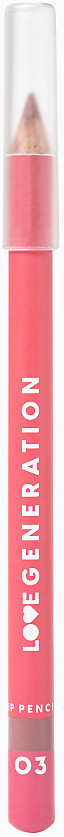 Карандаш для губ, тон 03 Powdered petal | Love Generation
