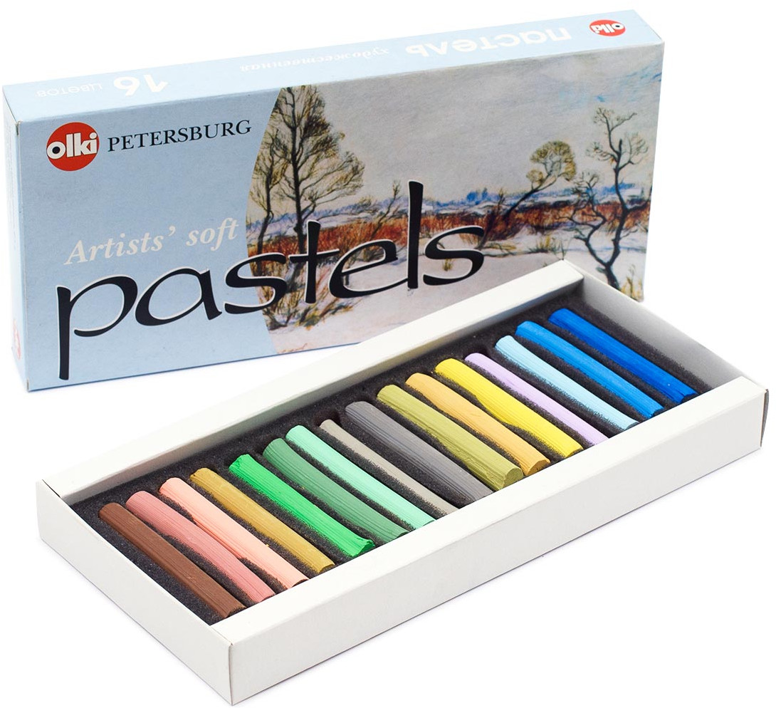 Набор пастели художественной «Времена года» | Soft | Olki