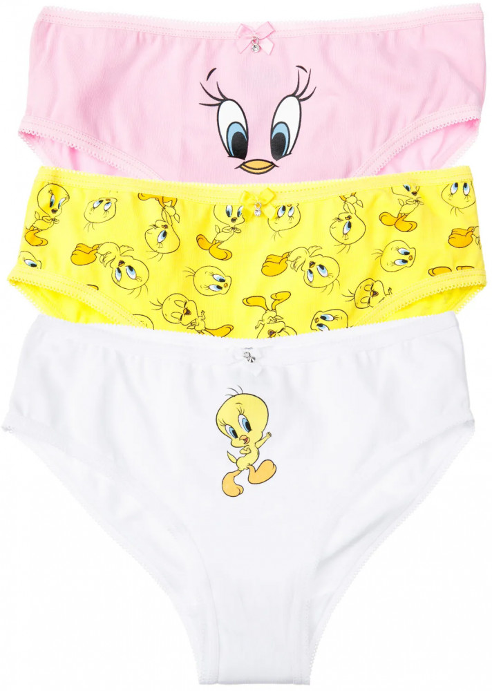Комплект трусов для девочек | Tweety | PlayToday