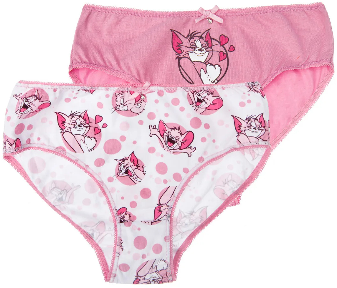 Комплект трусов для девочек | Tom&Jerry | PlayToday