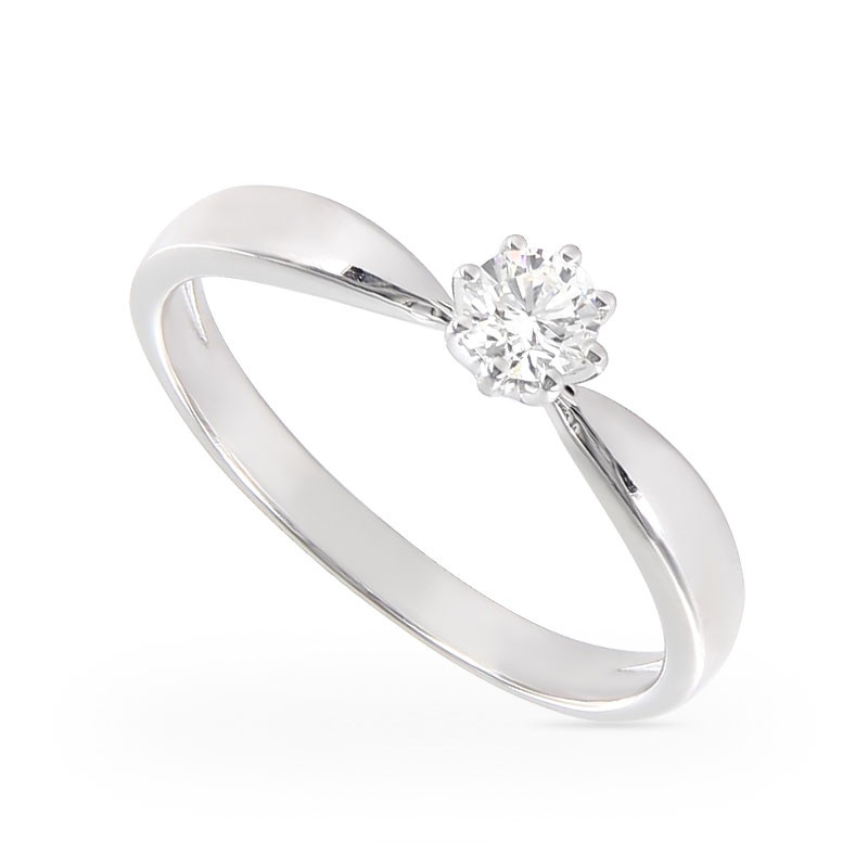 Кольцо из золота с бриллиантом | Алтын