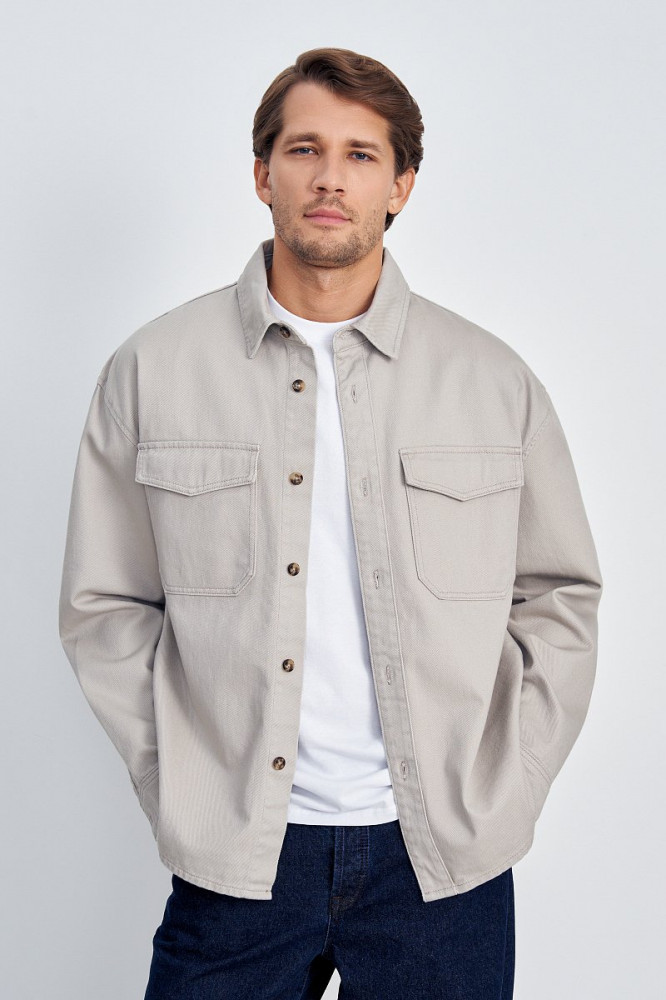 Ветровка-рубашка джинсовая мужская | Finn Flare