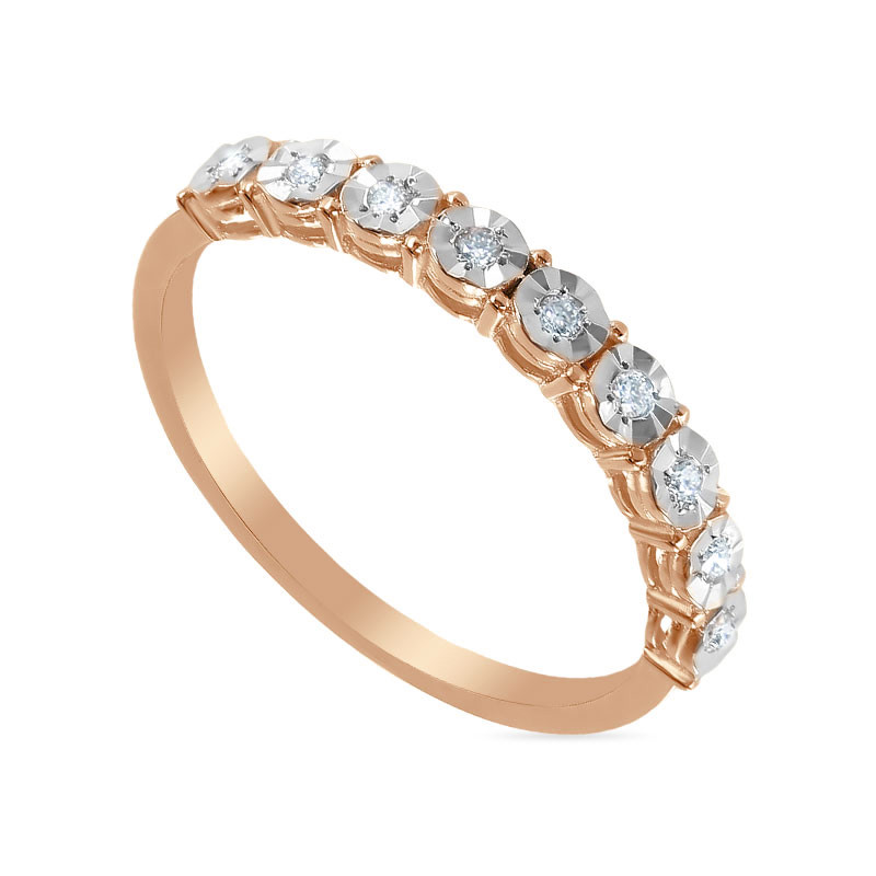 Кольцо из золота с бриллиантами | Алтын