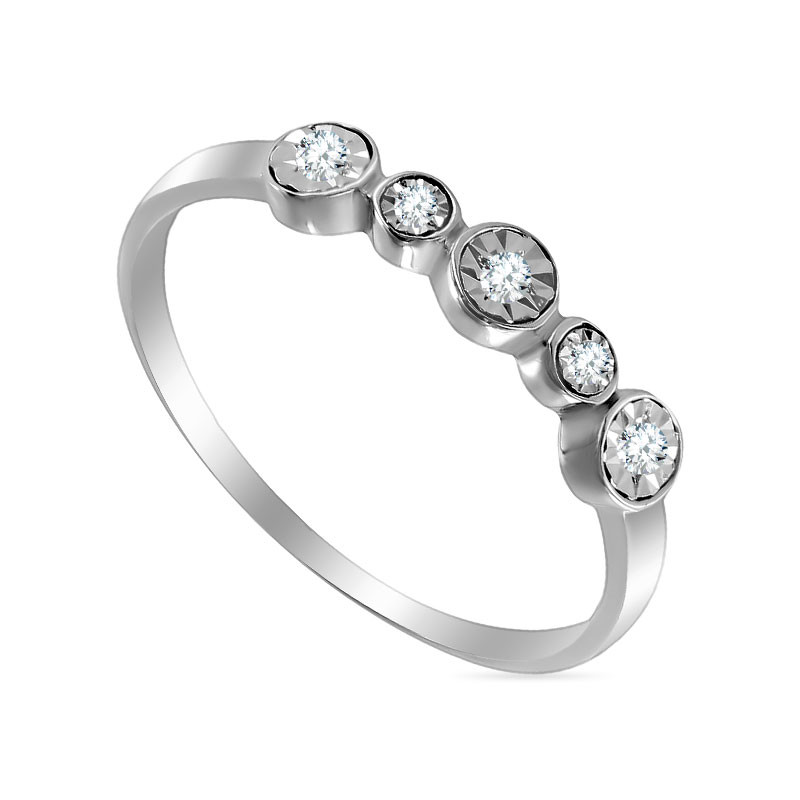 Кольцо из золота с бриллиантами | Алтын