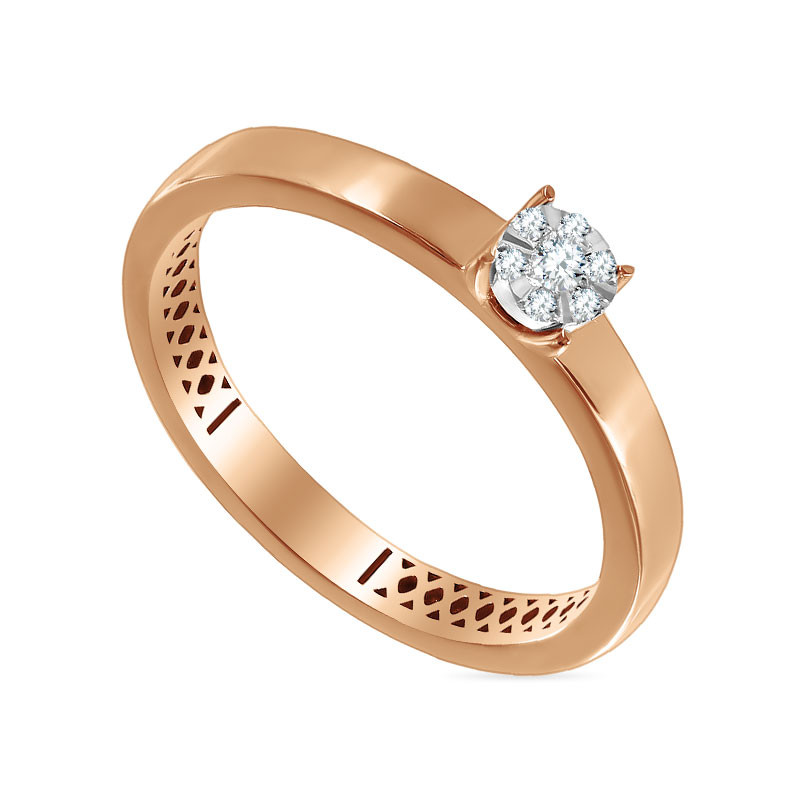 Кольцо из золота с бриллиантами | Алтын