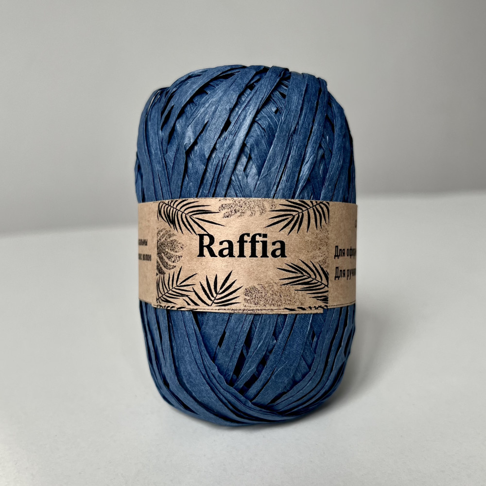 Лента «Рафия», джинс | Carrero creative homе