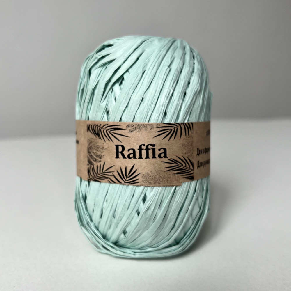 Лента «Рафия», нежная мята | Carrero creative homе