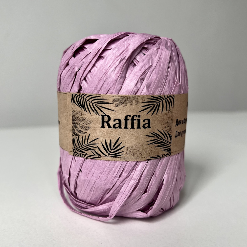 Лента «Рафия», розовая сирень | Carrero creative homе