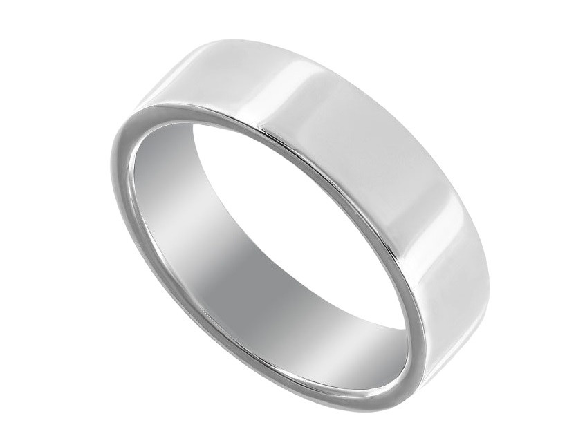 Кольцо обручальное из серебра | Алтын