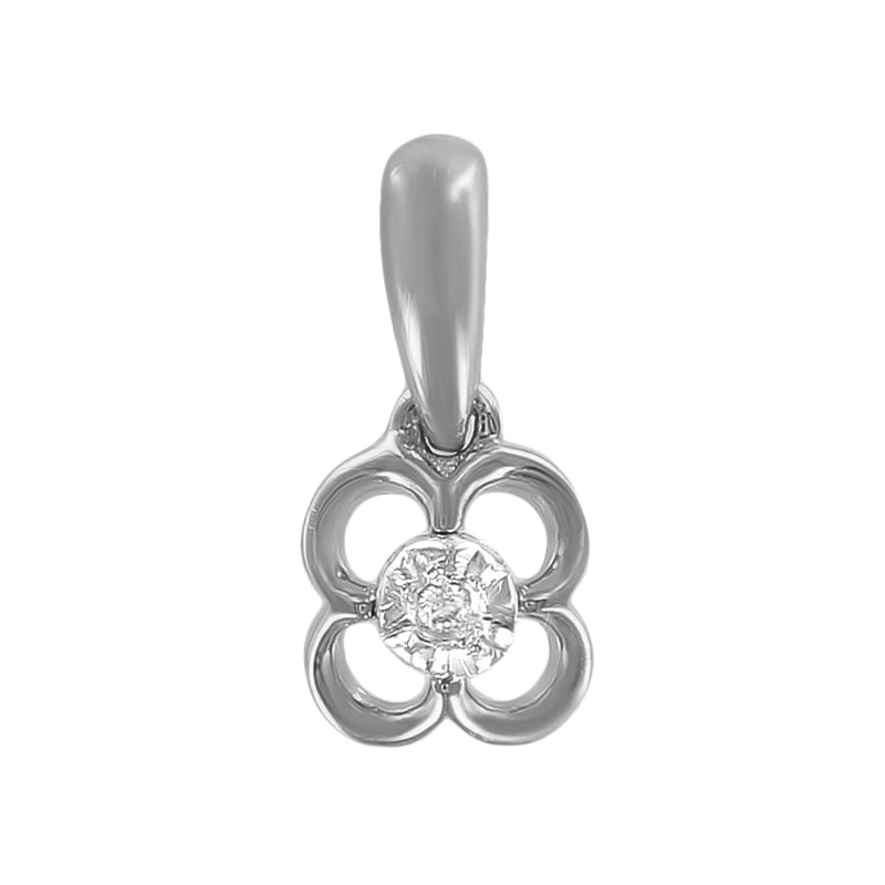 Подвеска из золота с бриллиантом | Алтын