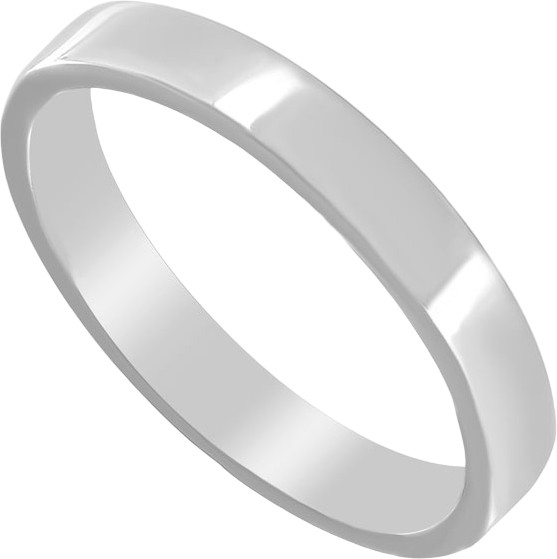 Кольцо обручальное из серебра | Алтын