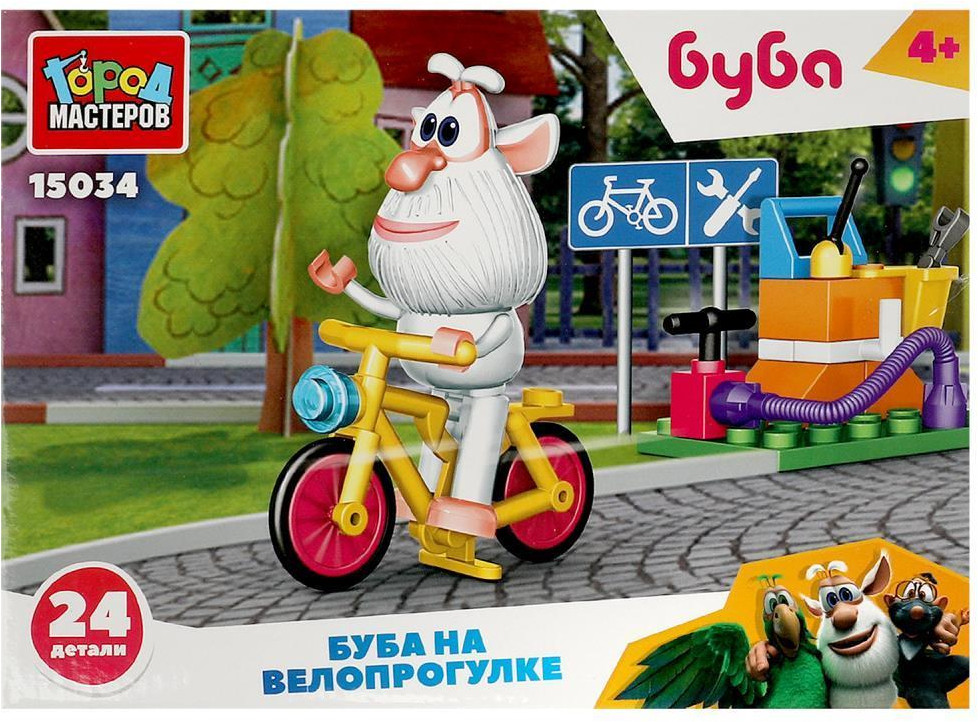 Конструктор «Буба на велопрогулке» | Буба | Город мастеров