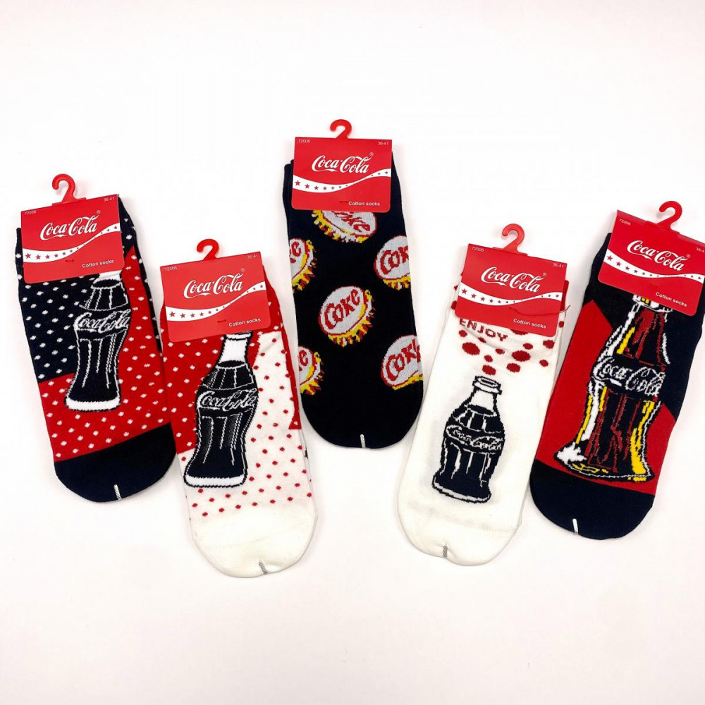 Комплект носков унисекс «Coca Cola» | Madame Chantal