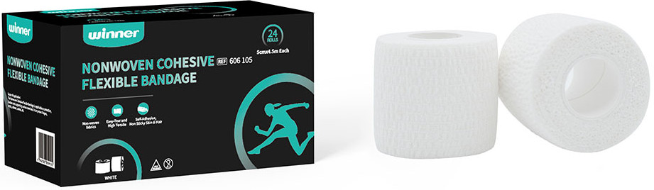 Набор тейпов спортивных нетканых, когезивных | Winner Medical