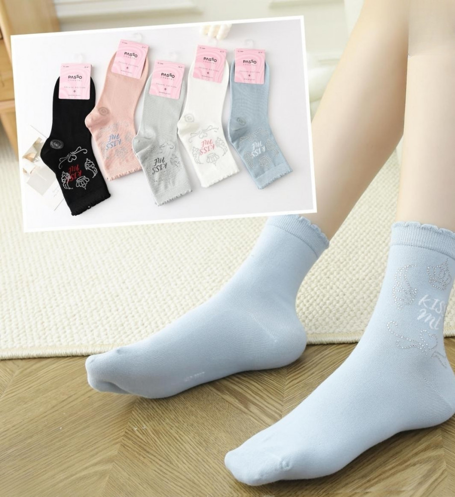 Комплект носков женских «Kiss me» | Passo Chantal