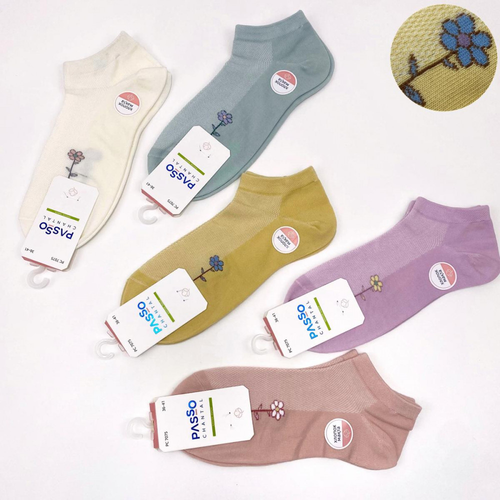 Комплект носков женских «Цветок» | Passo Chantal