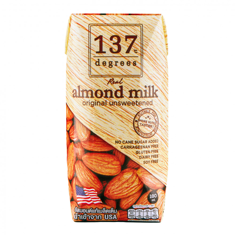 Миндальное молоко без сахара | 137 Degrees