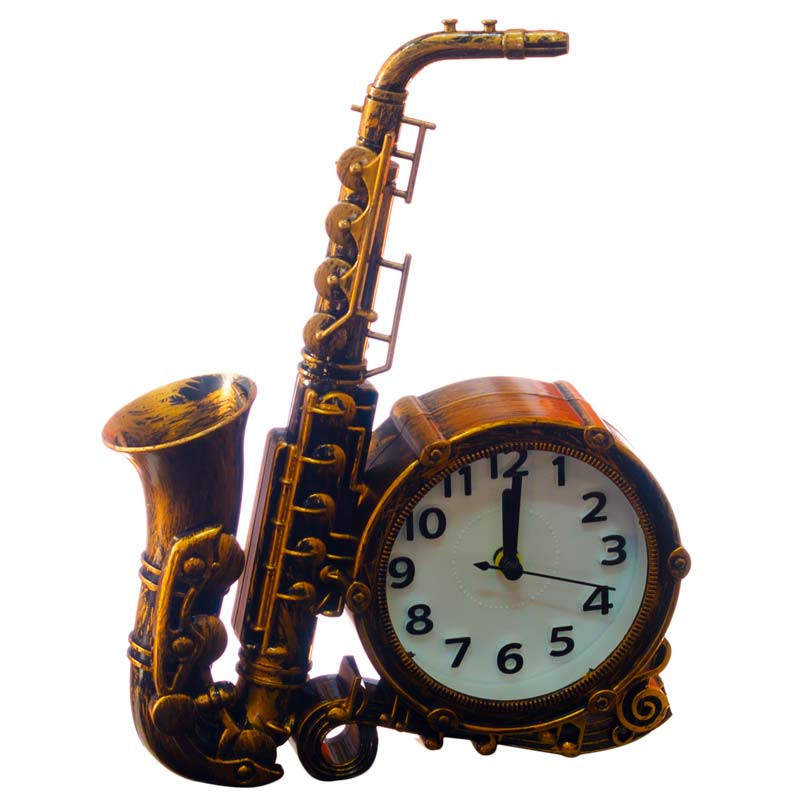 Часы настольные «Саксофон» | ИнтерPresent
