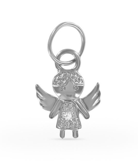 Подвеска из золота с бриллиантом | Алтын